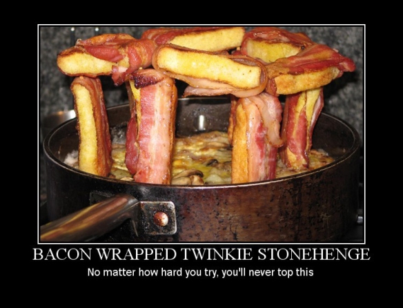 stonehenge bacon Twinkie